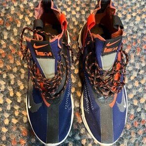 Men’s Nike Blue and Orange Athletic Shoes